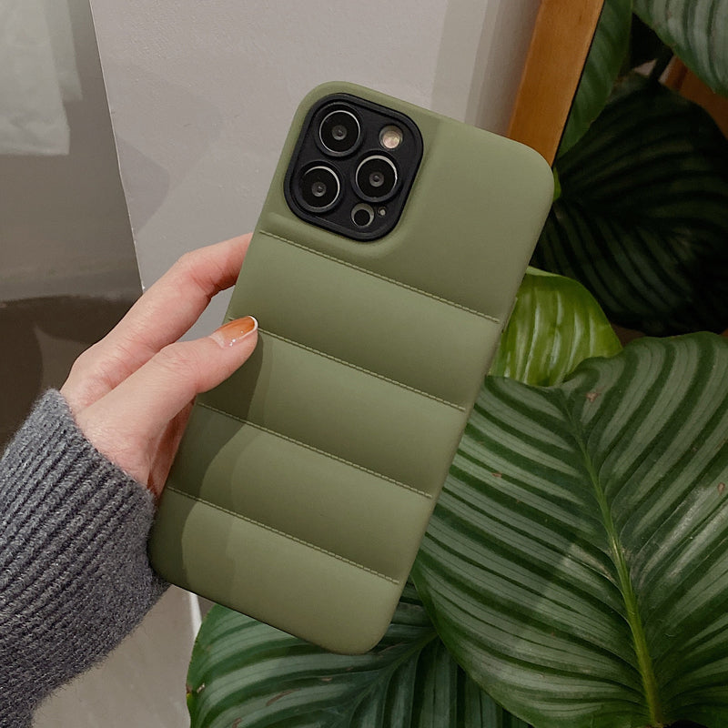 PUFFER JACKET IPHONE CASE