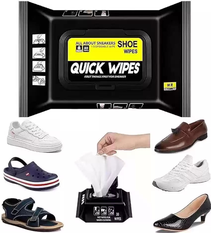 INSTANT SHOE CLEAN WIPES