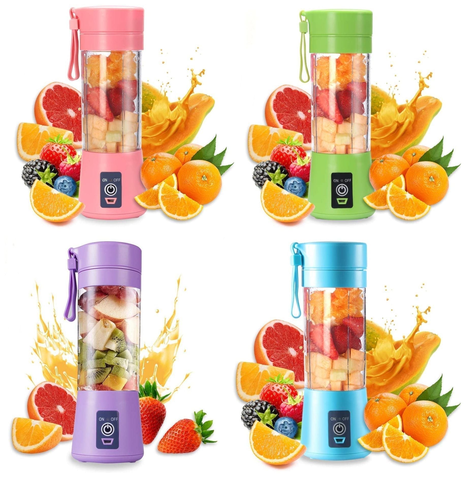 PORTABLE AND RECHARGEABLE BLENDER